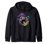 Amante de los perros I Splash Art Pug I Carritos Sudadera con Capucha