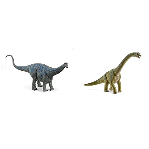 SCHLEICH 15027 Brontosaurus & 14581 Dinosaurs Spielfigur - Brachiosaurus, Spielzeug ab 4 Jahren, 13 x 24.3 x 19 cm