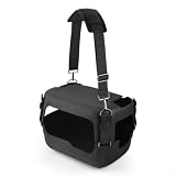 Risveglio Custodia rigida da viaggio in EVA per Jackery per Explorer 1000/1000 per centrale elettrica V2, borsa portatile con tracolla, scatola protettiva per campeggio e uso esterno, nero