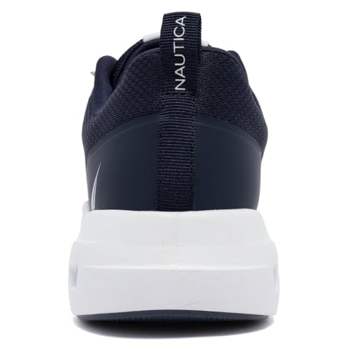 Image of Nautica Mens Running Sneakers Sport Fashion Lace-Up Athletic Soft Shoes for Gym Tennis Men - Cushioned, Breathable, Lightweight & Comfortable