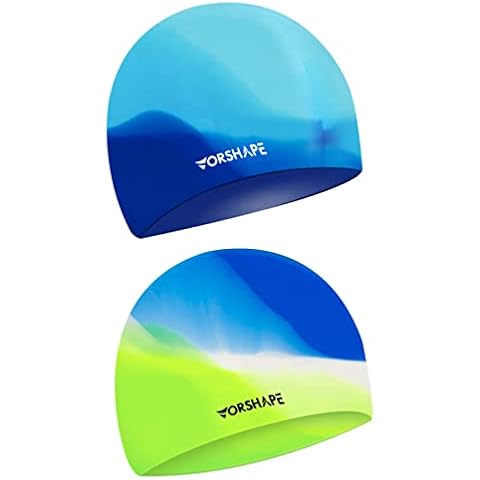 Vorshape Kids Swim Cap 2 Pack Cover