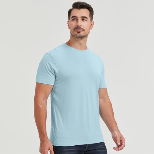 Image of netdraw Men's Ultra Soft Bamboo Viscose Cotton T-Shirt S-3XL