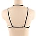 Zehory Goth Harness Bra Body Chain Punk Cage Elastic Bra Body Belt Hollow Harness Lingerie for Women (Black)