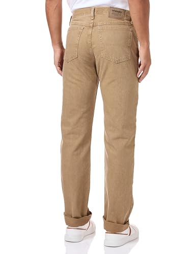 Image of Wrangler Men's Regular Fit Jeans (ZM100KH-289-40x28 Khaki 40W x 28L)