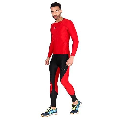 Image of ReDesign Apparels Recharge Men Polyester Sports Compression Pant /Legging /Full Tights