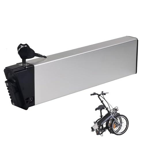 Batería de bicicleta eléctrica de 48V, 10,4AH, 12AH, 14AH, batería de litio de bicicleta eléctrica plegable de 48V, for motor de bicicleta eléctrica plegable de 350W, 500W y 750W con cargador(48v 10.4