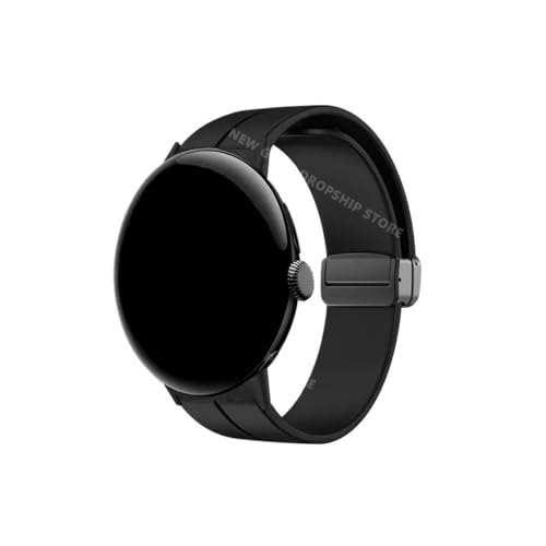 Asteid �\�t�g�V���R���r���v�X�g���b�v Google Pixel Watch 3 45mm / 3 2 1 41mm�p �X�|�[�c�����p�r���v�o���h (�u���b�N�u���b�N�APixel Watch 3 2 1 41mm)