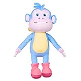 Franco Dora The Explorer Boots Cuddle Pillow Buddy, Kids Bedding Super Soft Cozy Monkey Pillow, (Officially Licensed Product)