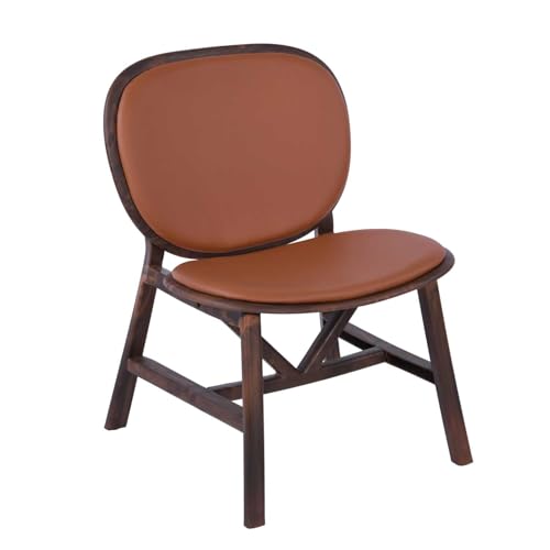 Image of Nilkamal Arena Cushioned Plastic Chair| Set of 2| for Home, Living Room, Balconies, Patios, Outdoor, Garden| Walnut & Tan