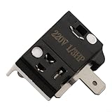 Relé de control de sobrecarga del compresor del refrigerador 110 V 220 V CA para protección térmica y de sobrecarga de corriente 1/2 a 1/6 (1/3)