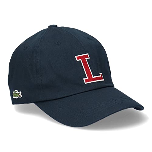 [ラコステ] ビック L ロゴ ツイルキャップ L LOGO TWILL CAP (013 ネイビー)