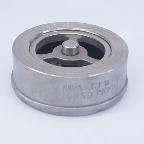 Válvula de retención de oblea de acero inoxidable DN50 2 pulgadas 304 para agua y vapor 2