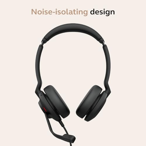 Jabra Evolve2 30 SE (2025 Version) Wired Dual-Ear USB Headset, Black - image 5