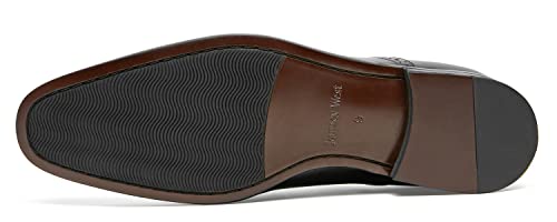 Journey West Mens Dress Shoes with Genuine Leather in Cap-Toe Business Oxford Formal Wedding Shoes for Men4