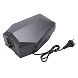 VELATEMOR Wandmontierter Händetrockner, Elektrischer Händetrockner mit Automatischer Erkennung von 45 ℃ Heißwind, für Badezimmer-WC (EU-Stecker 220 V)