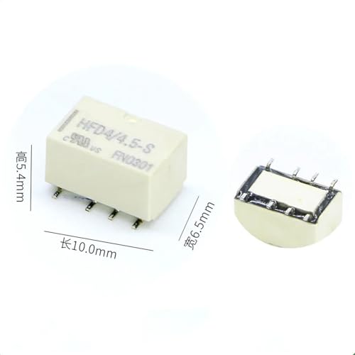 Relé de comunicación HFD4-4.5V-S con dos grupos de conversión para transmisión estable de señal 3