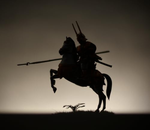 武士フィギュア 井伊直政 戦国武将シリーズ 槍構えポーズ ミニ 54mm 樹脂製 井伊の赤備え 塗済み 未塗装 コレクターズアイテム 3Dプリント 模型 プラモデル ジオラマ展示用 コレクション向け 模型 展示用 ミニチュア インテリア オブジェ 彼氏 記念品 (B 未塗装)