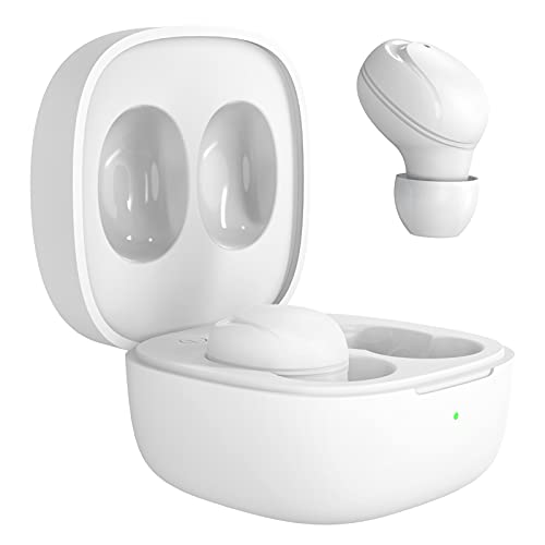 GIEC Wireless Earbuds Mini Bluetooth Earbuds with Microphone in Ear Wireless Headphones Earbuds Small Wireless Earbuds for Android & iOS Wireless Earbuds for Small Ears Sweatproof Earbuds for Workout