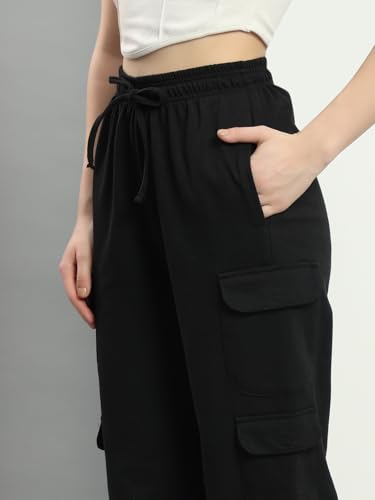 Image of Q - RIOUS Women's Relaxed Fit Cargo Style Jogger Pants