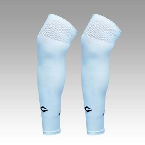 Image of CAPTAIN Nylon Streatchable UV Ray Protection Unisex Leg Sleeves Over The Knee Sports Sleeves