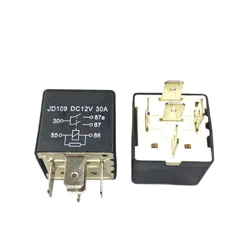 Relais JD109 DC12V 30A 39160-3C200 à 5 broches pour circuit automobile