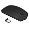 Produktbild TOP-MALL Mini Schnurlos Maus Kabellos-Optische Wireless Wiederaufladbar Maus mit USB Nano Empfänger Für PC Laptop iMac MacBook Microsoft Pro mit USB Nano Empfänger