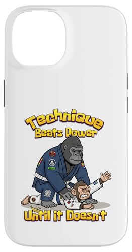 Technique Beats Strength - ʔBJJSfUC X}zP[X iPhone 14 p