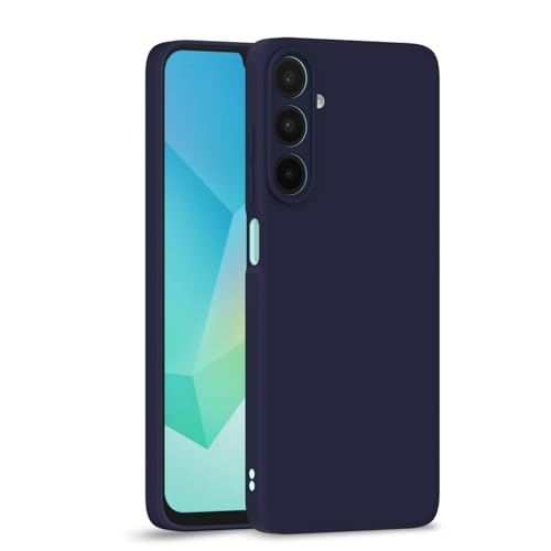 Image of Outlouders Back Cover for Samsung Galaxy M17 5G / A17 5G / F17 5G | Camera Protection | Durable Soft Matte Silicone Bumper Case (Blue)