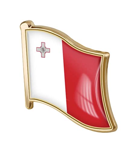 Image of vmcoatdu Country Flag Pin Badge International Travel Brooch Metal Alloy Souvenir Pin for Hat Clothes Backpack