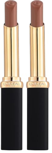 Image of L'Oreal Paris Color Riche Intense Volume Matte Lipstick, 276 La Leather Liberated, 1.8 gm (Pack of 2)