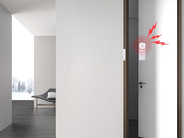 YBJ12-Piece Alarm System — Wireless Smart Home Security System | Supports 99+ Wireless Zones | Easy Installation | Mobile App Control | Compatible with Surveillance Systems | Alexa Compatible - Image 5