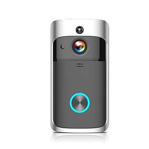 Inteligente HD 720P intercomunicación video sin hilos WIFI videointerfono cámara Visual timbre de la puerta WIFI timbre de alarma inalámbrico por infrarrojos Apartamentos Seguridad para el Hogar Uso T