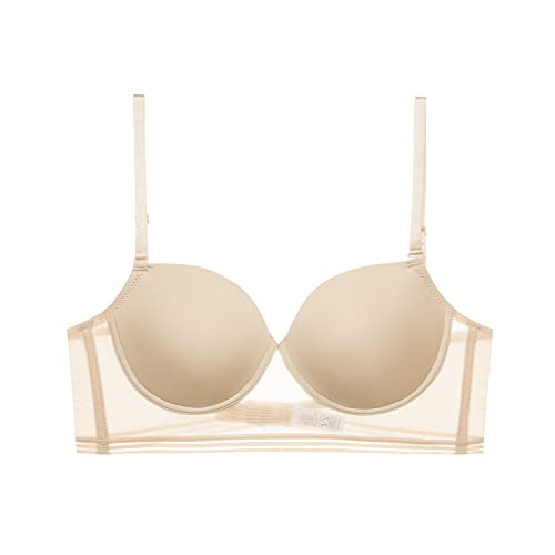 Mosestons Soutien-Gorge de Lingerie en Dentelle,Respirant Confort,U Dos Soutien-Gorge Taille Basse,Pousser vers Le Haut pour Les Femmes Cover