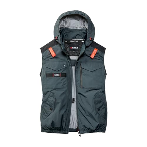 [�o�[�g��] �G�A�[�N���t�g �x�X�g �t���n�[�l�X�Ή� �t�[�h AC1154 �����Y ���f�B�[�X �i�C���� �󒲍�ƕ� ��ƒ� �P�i BURTLE �v�����j�X�e�b�J�[�t 53.�X�g�[���O���[ XXL