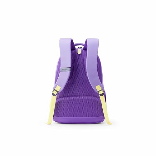 Image of American Tourister Lit | 36 Ltrs | 3 Compartments | Bottle Pocket | Ergonomic Padded Back Panel & Shoulder Straps | Secondary School Backpack | 1 Year International Warranty | Lilac