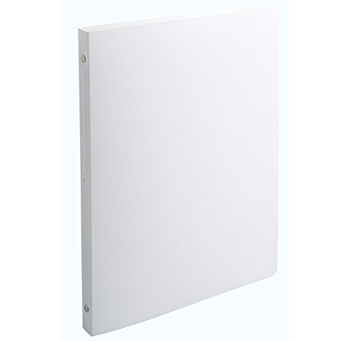 EXACOMPTA Lot de 20 Classeurs souple 4 anneaux dos 20 mm A4 blanc