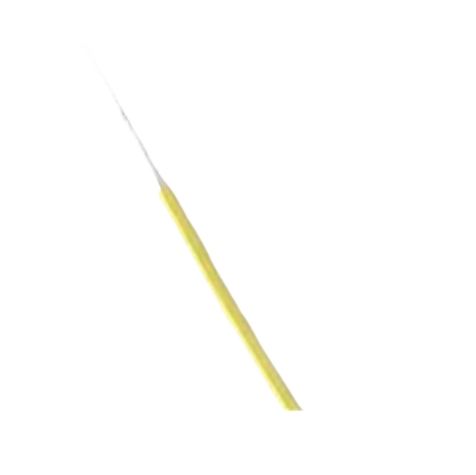 Cable Electrónico De Núcleo Fino Micro Único, Cobre Chapado En Plata, 10/20/50/100/200/500M UL1423 PTFE, 30AWG(Yellow,200m 30AWG)