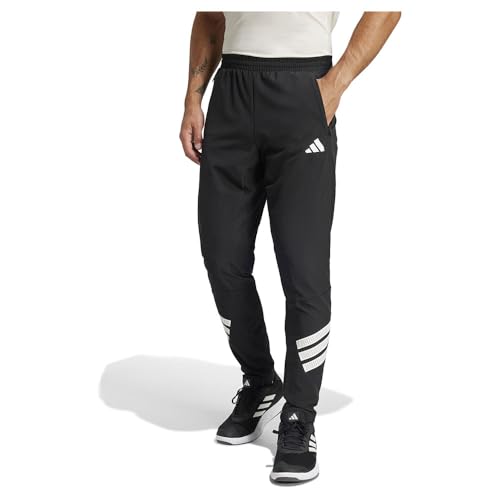 adidas Herren Squadra 21 Trainingshose, Black/White, XL