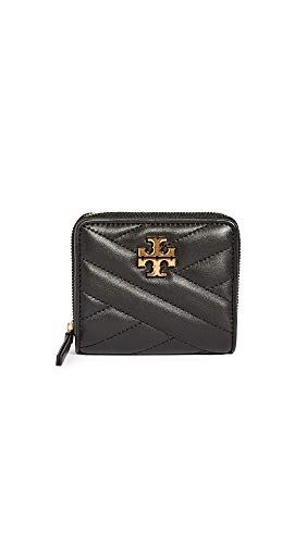 Preisvergleich Produktbild Tory Burch Damen Geldbörse Kira Chevron Mini Schwarz