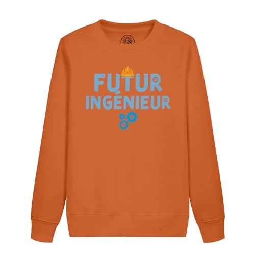 Sweatshirt enfant futur ingénieur pour les journées d'école et de découvertes