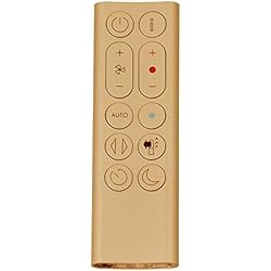 Spares2go Mando a distancia compatible con Dyson HP04 HP07 Pure Hot + Cool ventilador calentador purificador de aire (dorado)