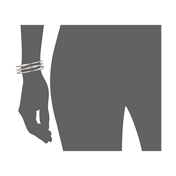 Lucky Brand Women's Simple Life Bar Cuff Bracelet, One Size