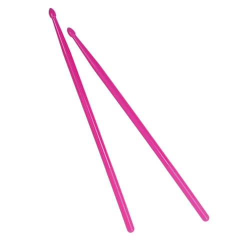 1 par de baquetas para batería con mango antideslizante, baquetas 5A de nailon para principiantes, accesorios para instrumentos musicales y percusión miniatura 3