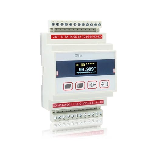 High Accuracy Load Cell Indicator, Digital Weighing Indicator LED Display Load Cell Controller RS485 Weighing Transmitter