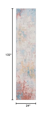Tapete SAFAVIEH Tulum Collection 2' x 11' Ivory y Rosa miniatura 2