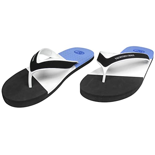 Yachter's Choice Men's Classic Sandals, Multi-layer Construction, Lightweight and Floatable Flip Flops, Quick-Drying and Waterproof
