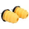 Rubber Bump Stop for RAM 1500, 2-Piece Rear Frame Bumper with High Shock Absorption & Truck Bed Protection