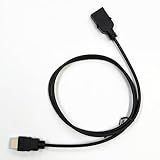 ホンダ USB/HDMIパネル専用ケーブル(HDMIケーブル(1m))（フィット ヴェゼル オデッセイ シビック ステップワゴン グレイス N-BOX N-WGN等用に