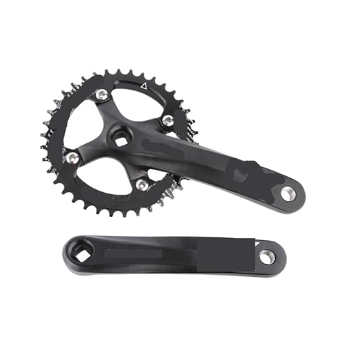 XNGAz[]ԃNNZbg 104BCD A~ }EeoCN 170mm 32T/34T/36T/38T/40T/42ɑΉ(Black CX 38T)