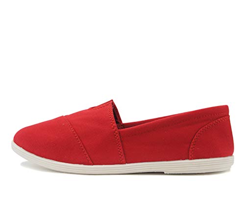 Image of Soda Shoes Women's Obji Round Toe Casual Flat with Padded Insole